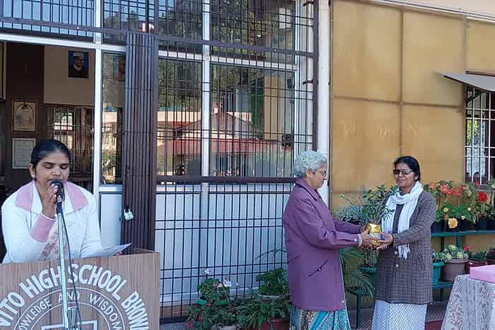 Dr Alice Joseph Visit to Our School 